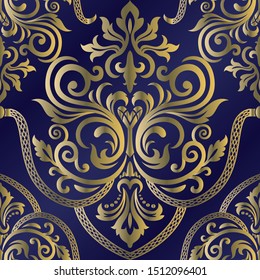 Seamless floral pattern for design, vector Illustration