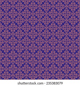 Seamless floral pattern for design, vector Illustration