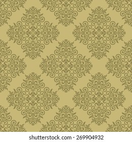 Seamless floral pattern for design, vector Illustration