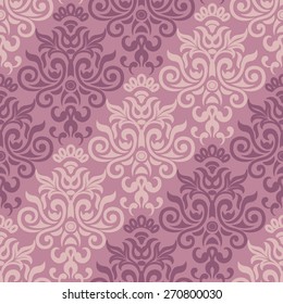 Seamless floral pattern for design, vector Illustration