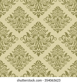 Seamless floral pattern for design, vector Illustration