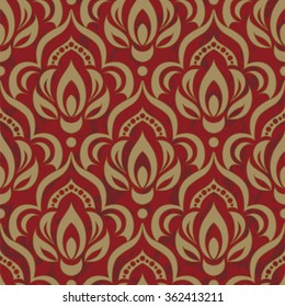 Seamless floral pattern for design, vector Illustration