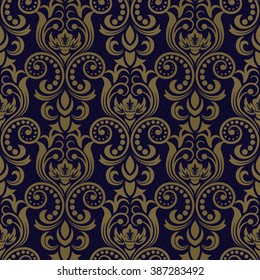 Seamless floral pattern for design, vector Illustration