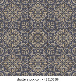 Seamless floral pattern for design, vector Illustration