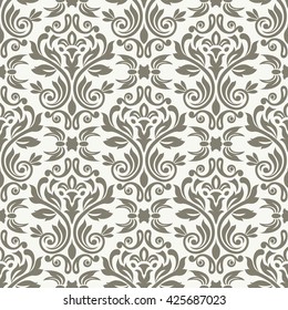 Seamless floral pattern for design, vector Illustration