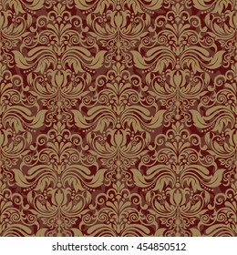 Seamless floral pattern for design, vector Illustration