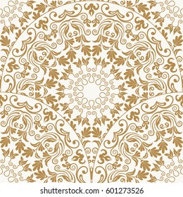 Seamless floral pattern for design, vector Illustration