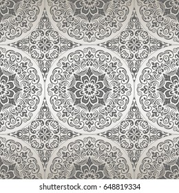 Seamless floral pattern for design, vector Illustration