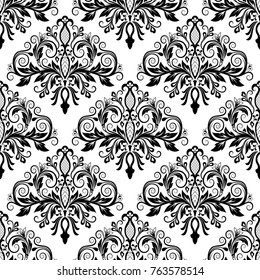 Seamless floral pattern for design, vector Illustration