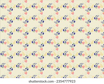 Seamless Floral Pattern. Design for wallpaper, background, fabric,wrappping.