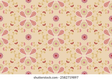 seamless floral pattern design wallpaper