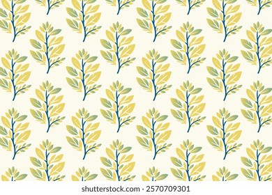 seamless floral pattern with detailed botanical elements for fabric wallpaper wrapping paper nature inspired prints and garden themed backgrounds