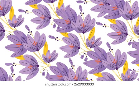 Seamless Floral pattern,  Digital pattern, Arab, Pakistan,  Indian floral pattern, Vector Illustration ,Design for fashion , fabric, textile, wallpaper , wrapping and all prints