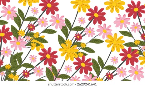 Padrão floral contínuo, Padrão digital, árabe, Paquistão, padrão floral indiano, Ilustração de vetor, Design para a moda, tecido, têxtil, papel de parede, embalagem e todas as impressões