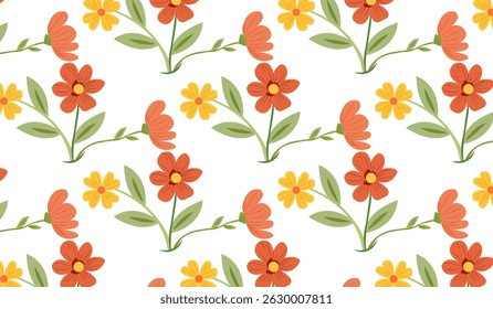 Seamless Floral pattern,  Digital pattern, Arab, Pakistan,  Indian floral pattern, Vector Illustration ,Design for fashion , fabric, textile, wallpaper , wrapping and all prints