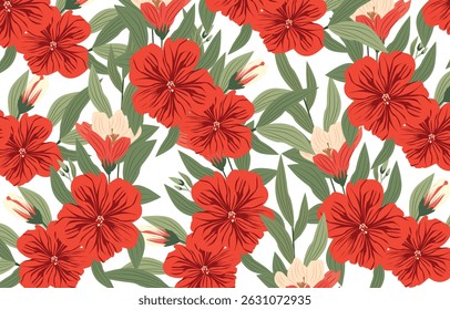 Seamless Floral pattern,  Digital pattern, Arab, Pakistan,  Indian floral pattern, Vector Illustration ,Design for fashion , fabric, textile, wallpaper , wrapping and all prints.