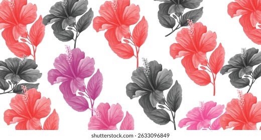 Seamless Floral pattern,  Digital pattern, Arab, Pakistan,  Indian floral pattern, Vector Illustration ,Design for fashion , fabric, textile, wallpaper , wrapping and all prints.