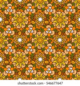 Seamless floral pattern. Ditsy floral background. The elegant the template for fashion prints.