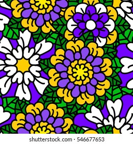 Seamless floral pattern. Ditsy floral background. The elegant the template for fashion prints.