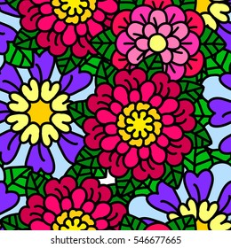 Seamless floral pattern. Ditsy floral background. The elegant the template for fashion prints.