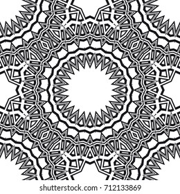 seamless floral pattern. Draws to relax. vector illustration