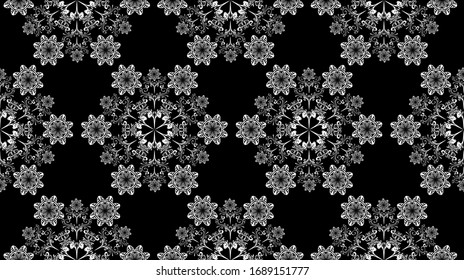 Seamless floral pattern, element for design.