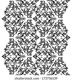 Seamless floral pattern. Element for design.