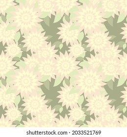 seamless floral pattern, endless background