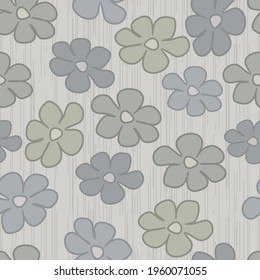 Patrón floral sin foco. Se puede utilizar un patrón sin fin para baldosas cerámicas, papel pintado, linóleo, página web