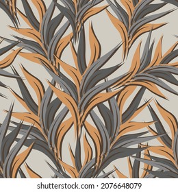 Patrón floral sin foco. Se puede utilizar un patrón sin fin para cerámica, papel pintado, linóleo, fondo de página web 