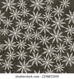 Seamless floral pattern. Endless pattern can be used for ceramic tile, wallpaper, linoleum, web page background 