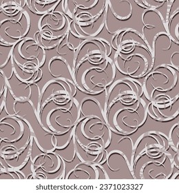 Seamless floral pattern. Endless pattern can be used for ceramic tile, wallpaper, linoleum, web page background 