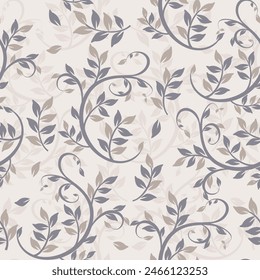 seamless floral pattern  Endless pattern can be used for ceramic tile, wallpaper, linoleum, web page 