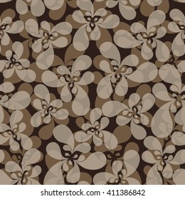 seamless floral pattern. Endless pattern can be used for ceramic tile, wallpaper, linoleum, web page background
