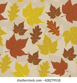 seamless floral pattern. Endless pattern can be used for ceramic tile, wallpaper, linoleum, web page background