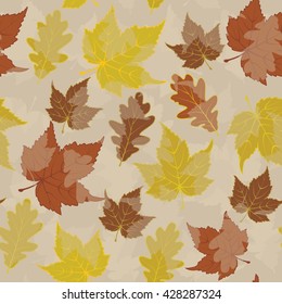 seamless floral pattern. Endless pattern can be used for ceramic tile, wallpaper, linoleum, web page background