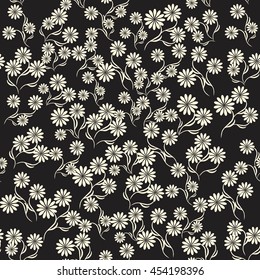 seamless floral pattern. Endless pattern can be used for ceramic tile, wallpaper, linoleum, web page background.