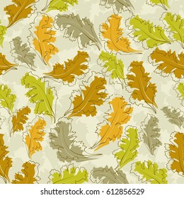 Seamless floral pattern. Endless pattern can be used for ceramic tile, wallpaper, linoleum, web page background