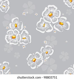 Seamless floral pattern. EPS 10