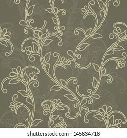 seamless floral pattern. eps10