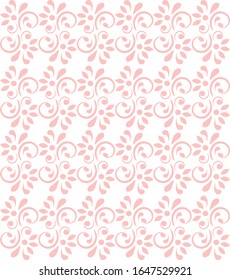 Patrón floral sin soldadura. textura de tela, vectorial de fondo de papel pintado floral
