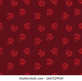 Seamless floral  pattern. fabric texture, background floral wallpaper  vector