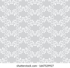 Nahtlose Blumenmuster. Stoffstruktur, floraler Hintergrund Vektorillustration