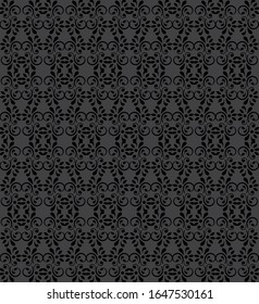 Seamless floral  pattern. fabric texture, background floral wallpaper  vector