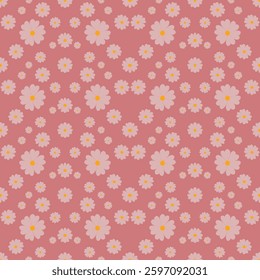 seamless floral pattern with flower 