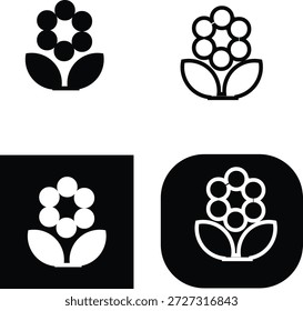 seamless floral pattern flower design allover print wrapping paper black and white
