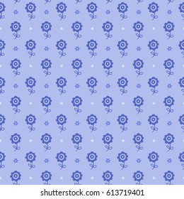 Seamless floral pattern. Flowers background.