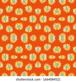 seamless floral pattern with flowers backgrounds vector design