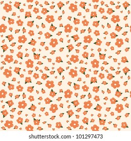 Seamless floral pattern. Flowers texture.