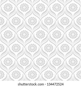 Seamless floral pattern. Flowers texture. Abstract Vector background